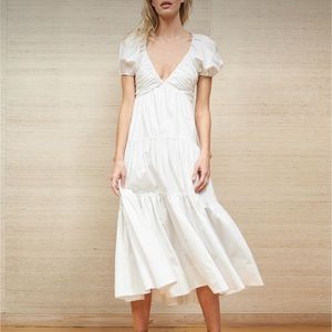 La Ligne Ina Dress in Ivory
